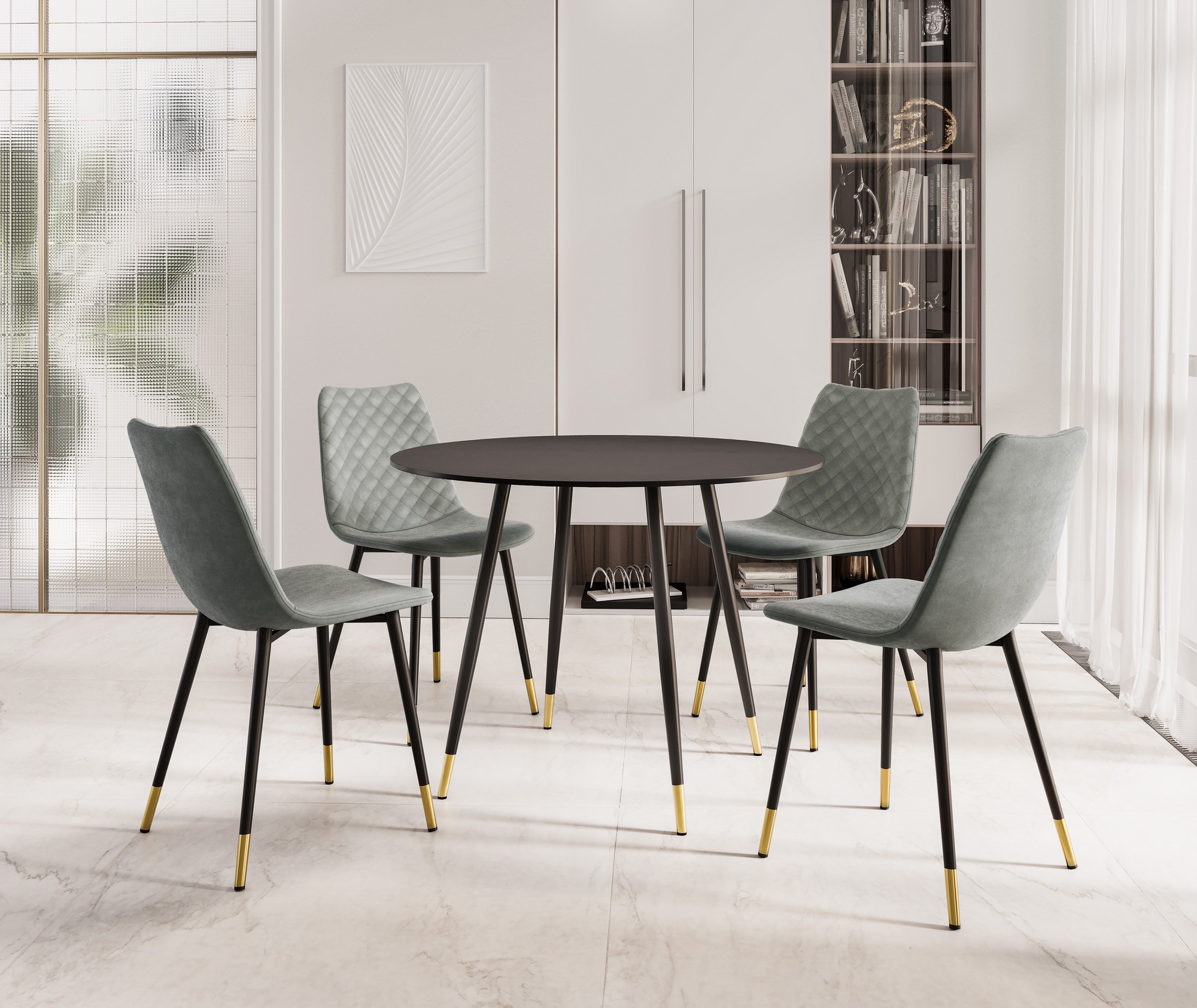 Finley Round Dining Table Set