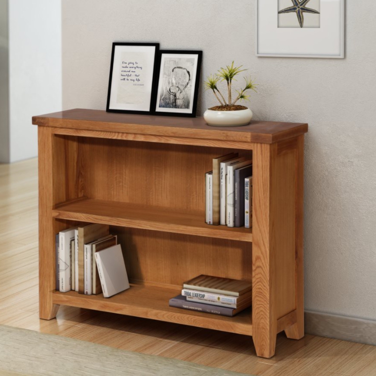 Cotswold Small Wide Bookcase